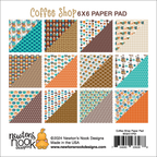Newton's Nook Designs Coffee Shop 6 x 6 inch Paper Pad nn2411p01 product image