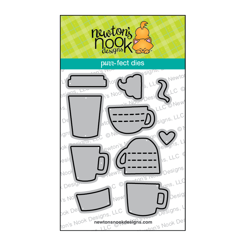 Newton's Nook Designs Coffee Silhouettes Dies nn2311d04 1