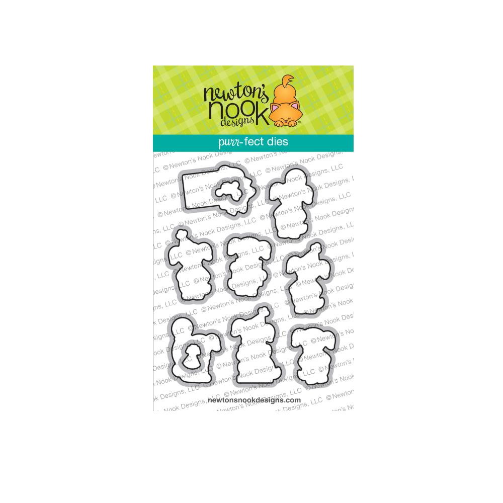 Newton's Nook Designs Dog Birthday Party Clear Stamp and Die Set product image 2