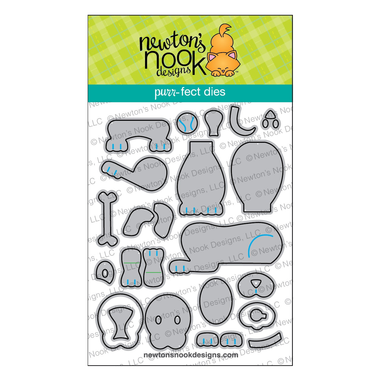 Newton's Nook Designs Dog Builder Dies nn2608d02