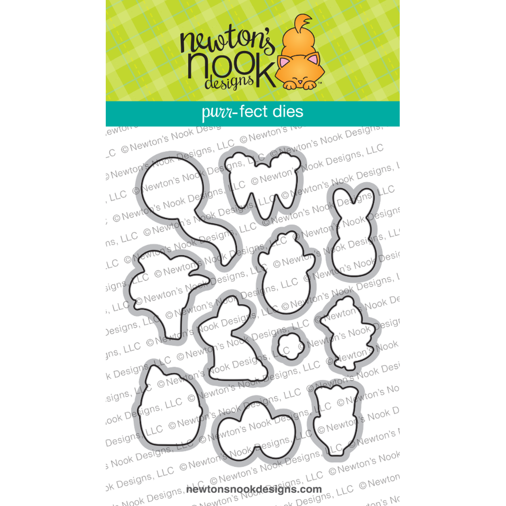 Newton's Nook Designs Easter Postage Sampler Clear Stamp and Die Set product image 3