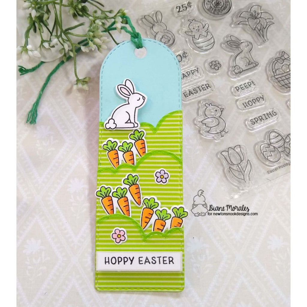 Newton's Nook Designs Easter Postage Sampler Dies nn2503d02 bookmark