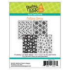 Newton's Nook Designs Falling Snow Toner Card Fronts nn2511tc1