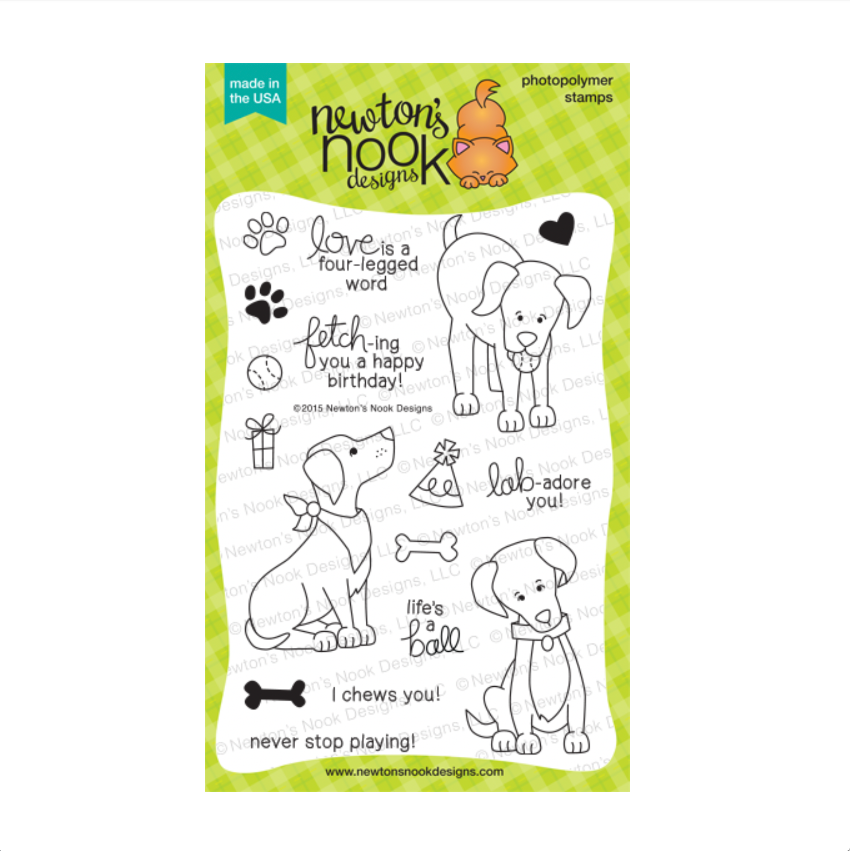Newton's Nook Designs Fetching Friendship Clear Stamps 20150602