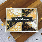 Newton's Nook Designs Fireworks Toner Card Fronts Pack nn2606tc1 golden celebrate