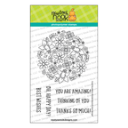 Newton's Nook Designs Floral Roundabout Clear Stamps nn2005s05 1