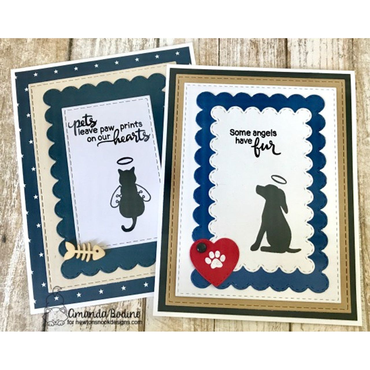 Newton's Nook Designs Furr-ever Friends Dies 20170610 angel
