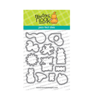 Newton's Nook Designs Halloween Postage Sampler Clear Stamp and Die Set image 2