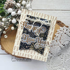 Newton's Nook Designs Happiest Holidays Dies nn2510d05 golden