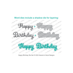 Newton's Nook Designs Happy Birthday Dies nn2507d06 product image
