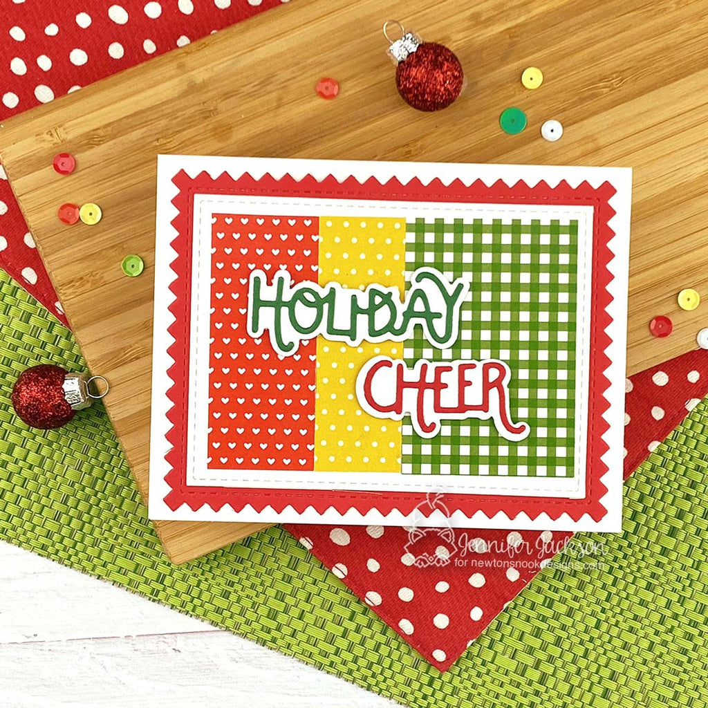 Newton's Nook Designs Holiday Cheer Dies nn2410d07* hearts