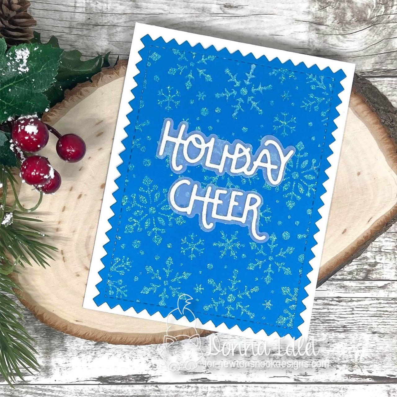 Newton's Nook Designs Holiday Cheer Dies nn2410d07* snowflakes