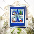 Newton's Nook Designs Holiday Postage Sampler Dies nn2410d03 stocking
