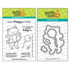 Newton's Nook Designs Hula Hoop Newton Clear Stamp and Die Set