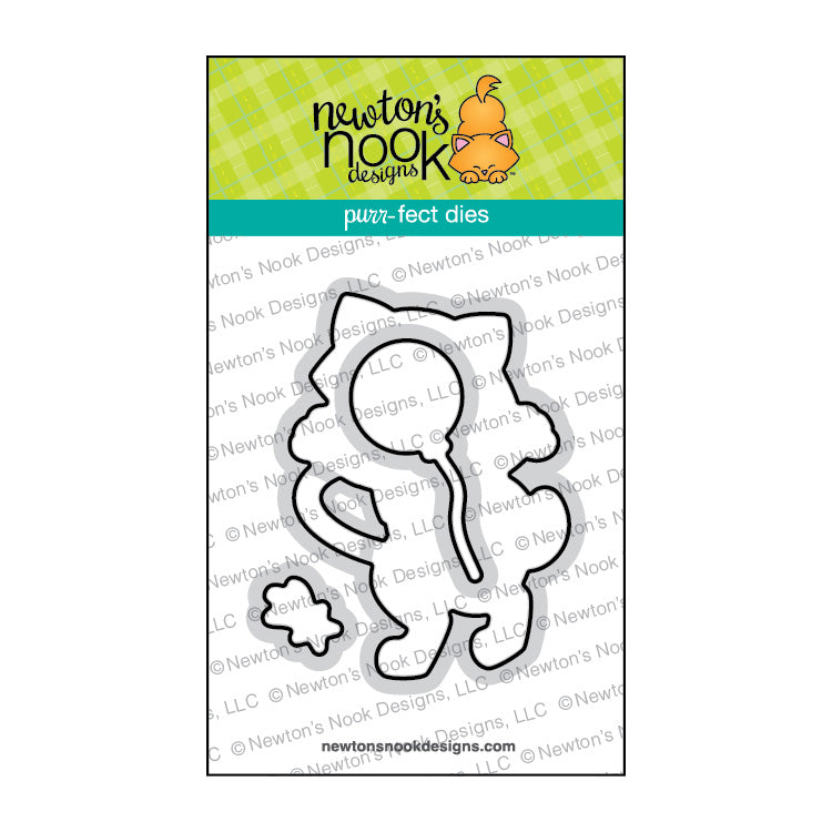 Newton's Nook Designs Hula Hoop Newton Clear Stamp and Die Set product image 2