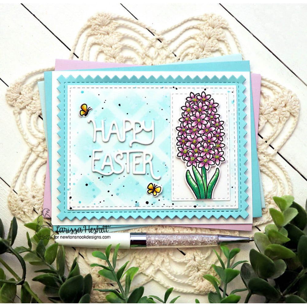 Newton's Nook Designs Hyacinth Die nn2503d03 blue