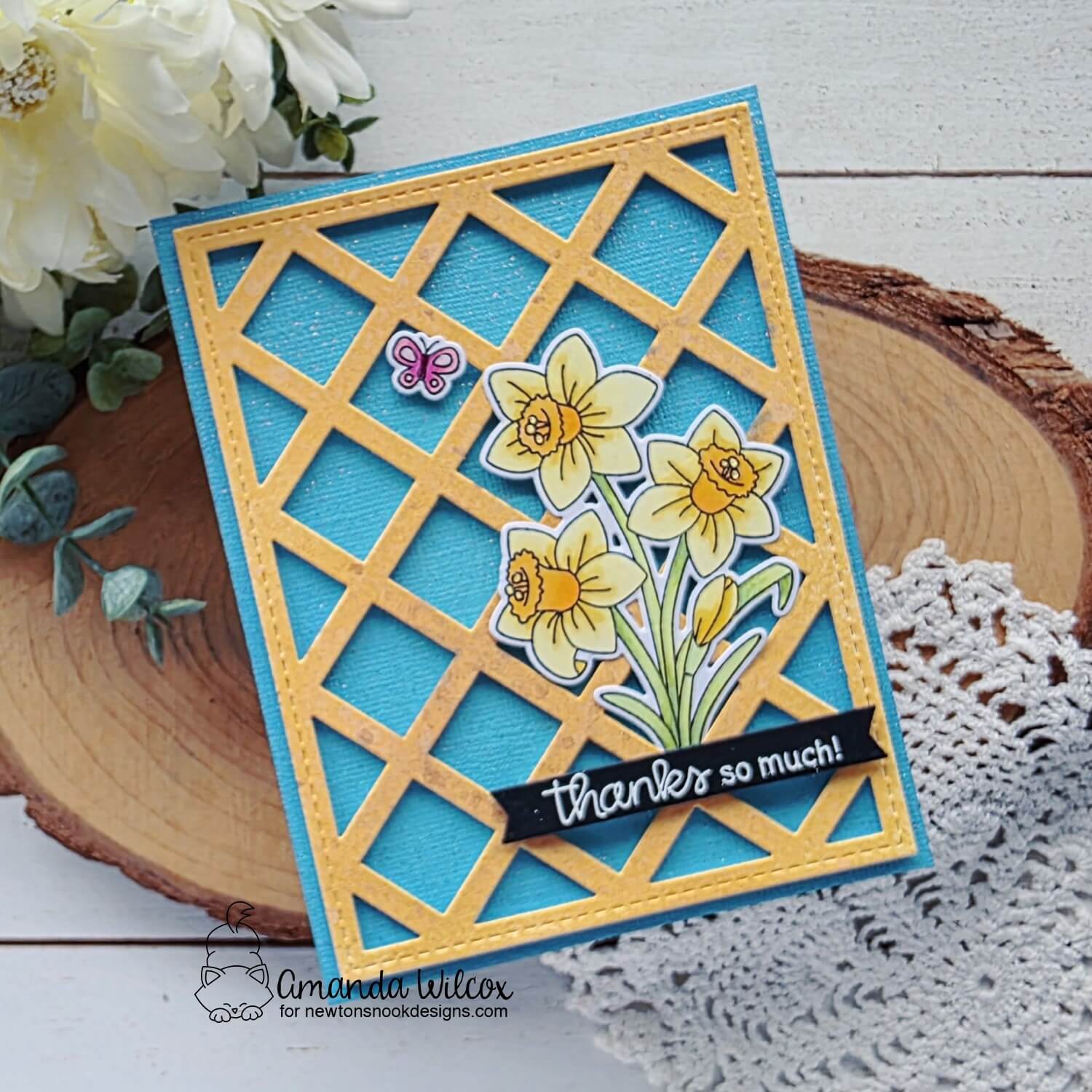 Newton's Nook Designs Lattice Die nn2503d04 thanks