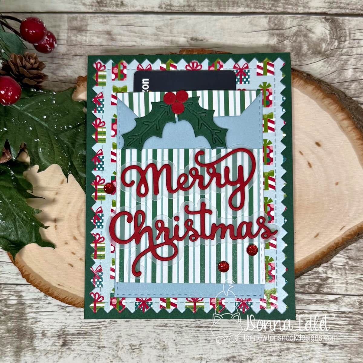 Newton's Nook Designs Merriest Christmas Dies nn2510d06 berries