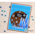 Newton's Nook Designs Music Stencil nn1810t03 winter