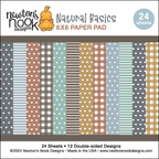 Newton's Nook Designs Natural Basics 6 x 6 inch Paper Pad nn2407p01