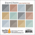Newton's Nook Designs Natural Basics 6 x 6 inch Paper Pad nn2407p01