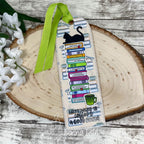 Newton's Nook Designs Never Enough Books Clear Stamps nn2404s04 bookmark