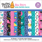 Newton's Nook Designs New Retro 6x6 inch Paper Pad nn2603p01
