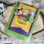 Newton's Nook Designs Newton's Bright Birthday Dies n2311d05 hearts