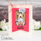 Newton's Nook Designs Newton's Bubble Tea Clear Stamps nn2404s01 birthday