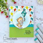Newton's Nook Designs Newton's Kite Clear Stamps nn2206s01* kite