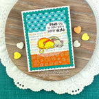Newton's Nook Designs Newtons Antics Clear Stamps 20130701 paw prints and hearts