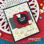Newton's Nook Designs Popcorn Stencil nn1905t01 white