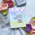 Newton's Nook Designs Puppy's Bubble Tea Dies nn2404d02* cute dog