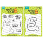 Newton's Nook Designs Puppy's Cookie Jar Clear Stamp and Die Set
