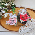 Newton's Nook Designs Puppy's Cookie Jar Clear Stamps nn2412s02 tags
