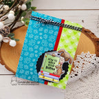 Newton's Nook Designs Puppy’s Reading List Clear Stamps nn2311s02 dog prints