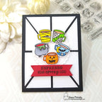 Newton's Nook Designs Spooky Coffees Dies nn2509d04 cups