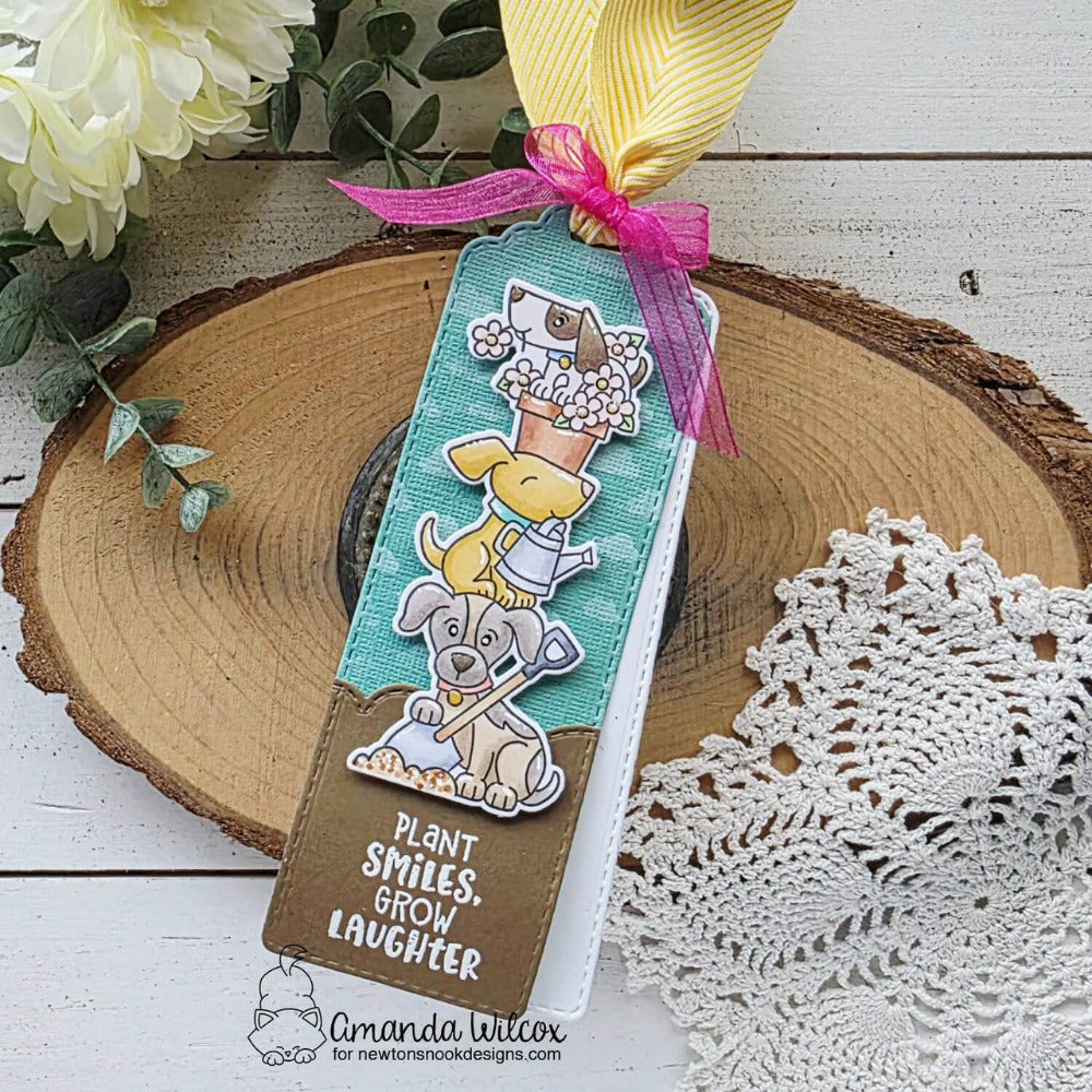 Newton's Nook Designs Spring Heights Clear Stamps nn2503s01 bookmark