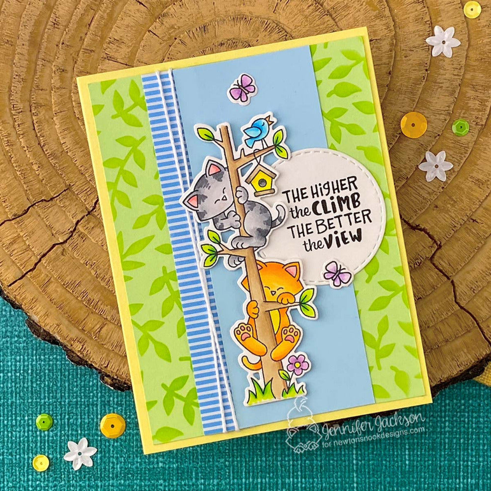 Newton's Nook Designs Spring Heights Clear Stamps nn2503s01 cats