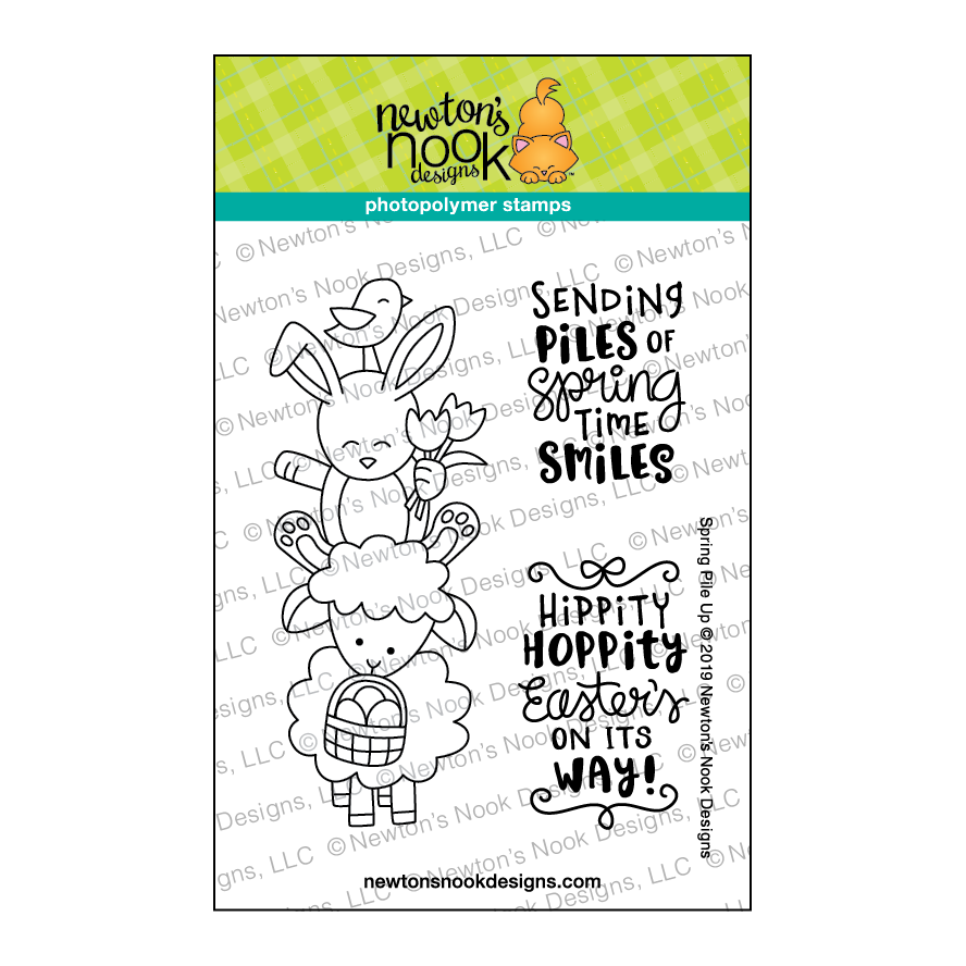 Newton's Nook Designs Spring Pile Up Clear Stamps nn1902s04 1