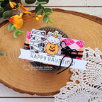 Newton's Nook Designs Trick or Treat Newton Clear Stamp and Die Set mummy