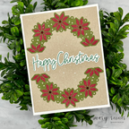 Simon Says Stamp Nordic Arch and Corners Wafer Dies s972 DieCember Christmas Card