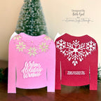 Simon Says Stamp Nordic Arch and Corners Wafer Dies s972 DieCember Christmas Cards