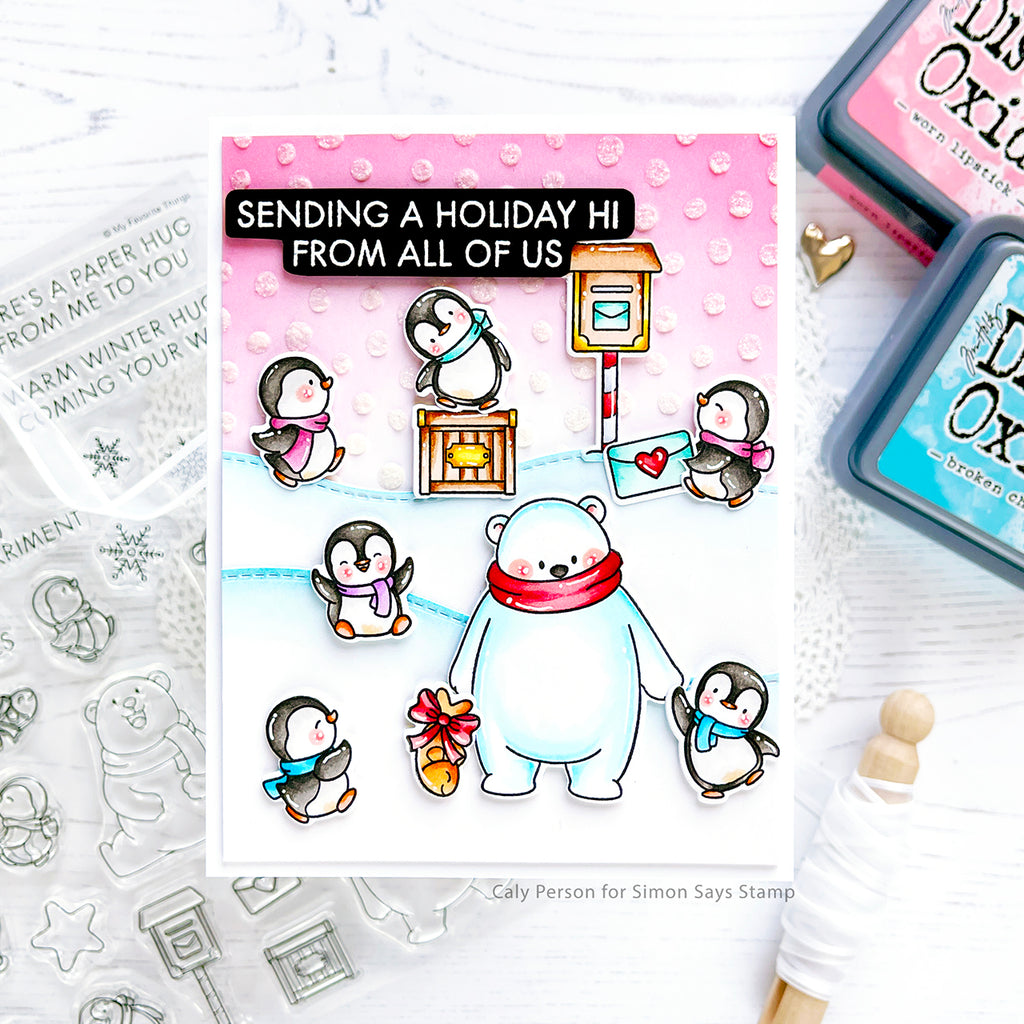 My Favorite Things North Pole Pals Clear Stamps and Dies Set From All of Us | color-code:alt2