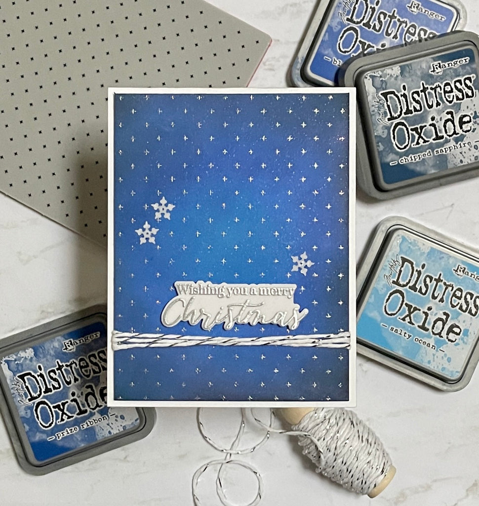 Simon Says Cling Stamp Not Quite A Dot sss102761 All The Joy Christmas Card | color-code:ALT02