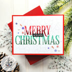 CZ Design Clear Stamps Noted Holiday cz383c Season Of Wonder Christmas Card