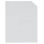 Notions Astrodesigns White Silver 65 lb 8.5x11 Inch Metallic Cardstock single sheet