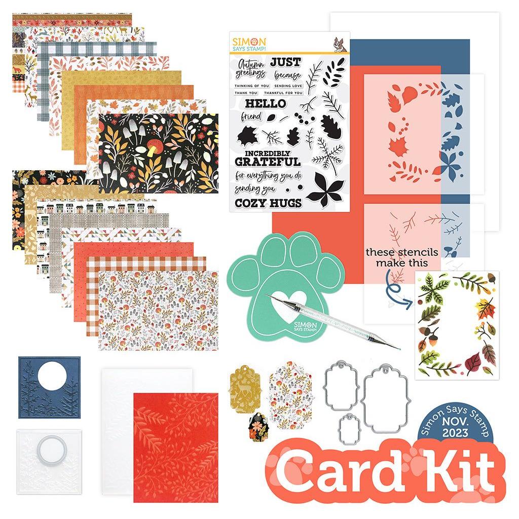 Simon Says Stamp November Card Kit Simon Says Stamp November Card Kit