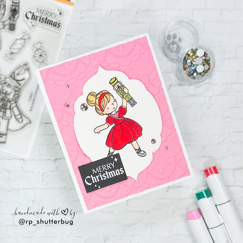 Simon Says Clear Stamps Nutcracker Christmas 3338ssc And Everything Nice Christmas Card