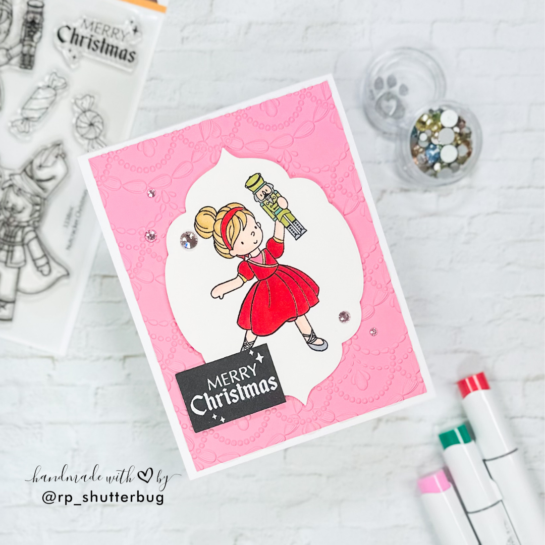 Simon Says Clear Stamps Nutcracker Christmas 3338ssc And Everything Nice Christmas Card
